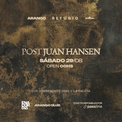 ARANGO - POST JUAN HANSEN