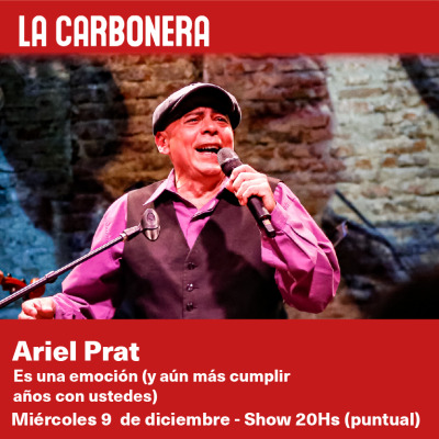 Ariel Prat en La Carbonera