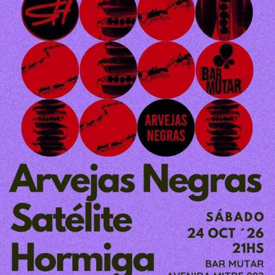 Arvejas Negras y Satélite Hormiga