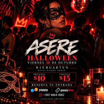 ASERE HALLOWEEN — Fiesta Cubana