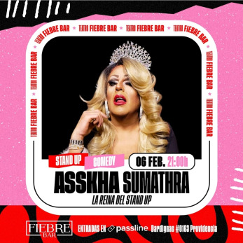 Imagen del evento: ASSKHA SUMATHRA  EN TEATRO FIEBRE