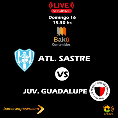 Atlético Sastre vs Juventud Guadalupe / Liga San Martín CL Fecha 3