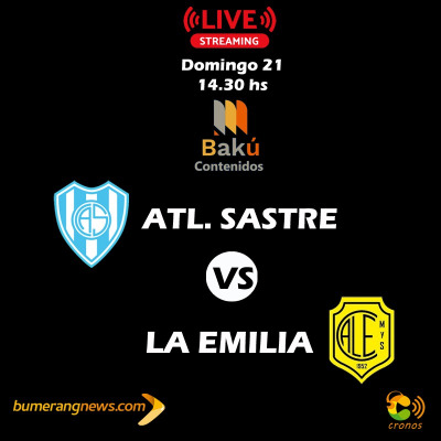 Atlético Sastre vs La Emilia / 8vos de final - Liga San Martín