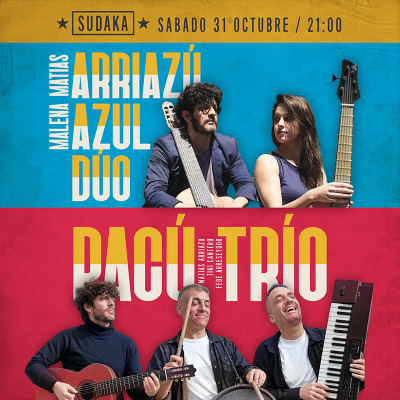 Azul-Arriazú   + Pacú trio