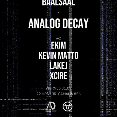 BAALSAAL x ANALOG DECAY