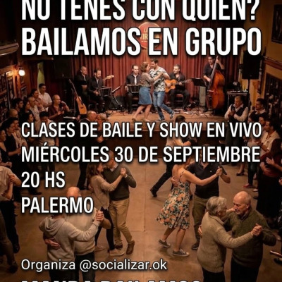 Bailamos rock y socializamos 30 de septiembre