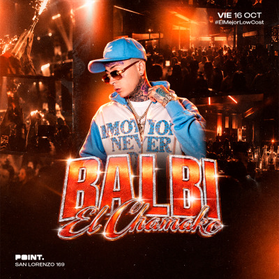 Balbi el Chamako show en vivo en Point (2.0)