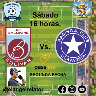 Balonpié (B) vs. Racing (O)