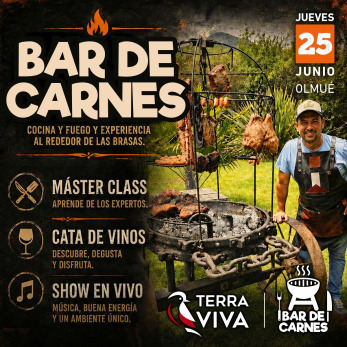 Bar de Carnes Terra Viva: Master Class Cornamusa y Cata de Vinos