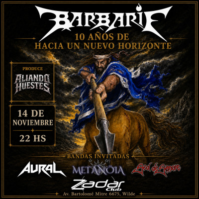 Barbarie ´Hacía un nuevo horizonte´ 10
