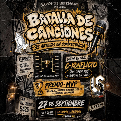 BATALLA DE CANCIONES by @fuerza_underground