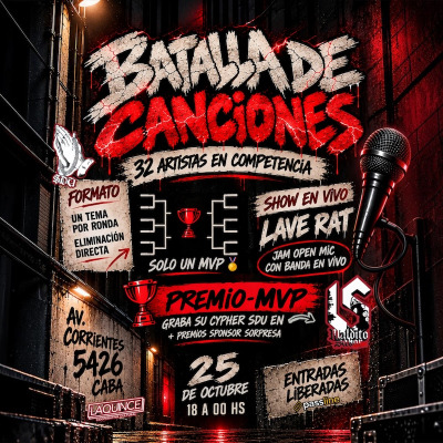 BATALLA DE CANCIONES  by@fuerza_underground