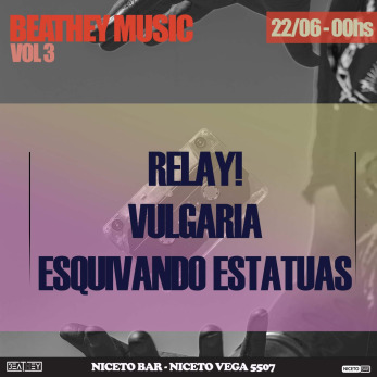 BeatHey Music Vol 3 en Niceto Bar
