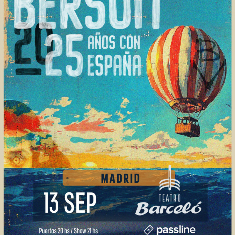 Bersuit Vergarabat - Madrid - 25 Años con España