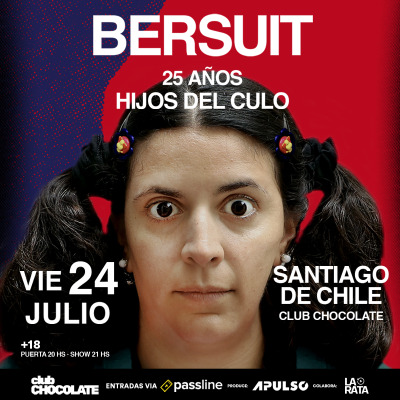 Bersuit Vergarabat - Santiago de Chile - 25 años Hijos del Culo