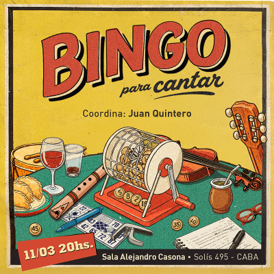 BINGO PARA CANTAR