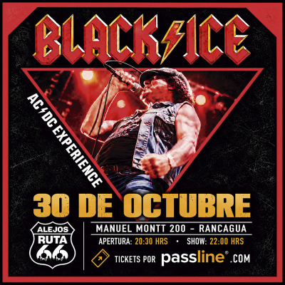 Black Ice - AC/DC Experience en Rancagua