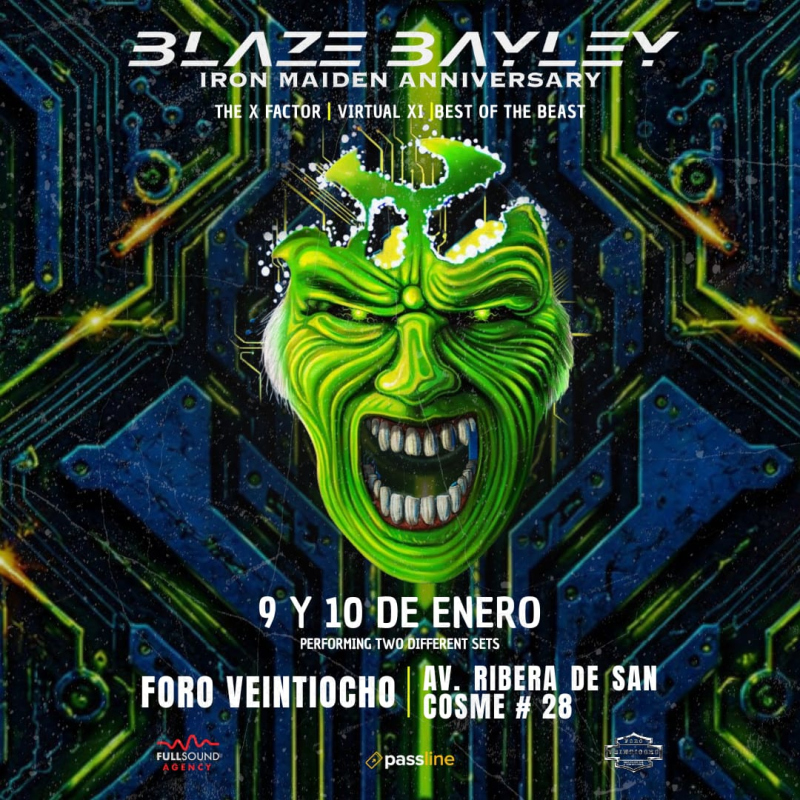 Blaze Bayley en CDMX