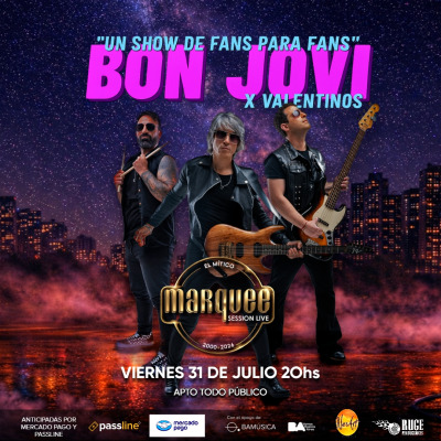 BON JOVI x VALENTINOS en CABA