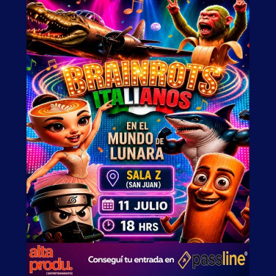 BRAINROTS (EN EL MUNDO DE LUNARA) en Sala Z.