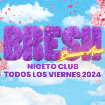 Bresh Abril 2024 en Niceto Club
