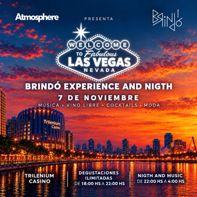 BRINDÓ × ATMOSPHERE – LAS VEGAS EDITION 🎰🍷