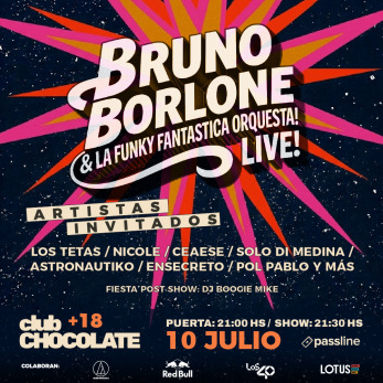 BRUNO BORLONE & LA FUNKY FANTÁSTICA ORQUESTA