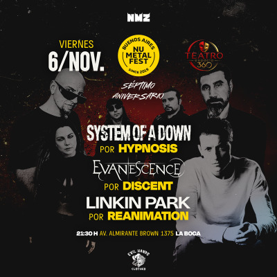 Buenos Aires Nu Metal Fest en La Boca