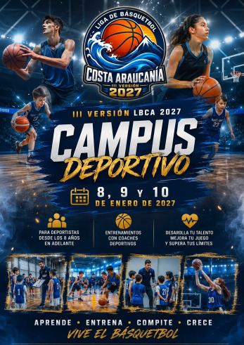CAMPUS DEPORTIVO DE BASQUETBOL COSTA ARAUCANÌA
