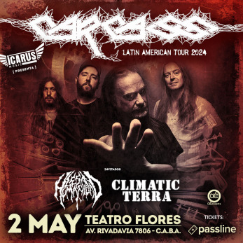 Carcass - Latin America Tour 2024