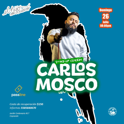 Carlos Mosco en CDMX