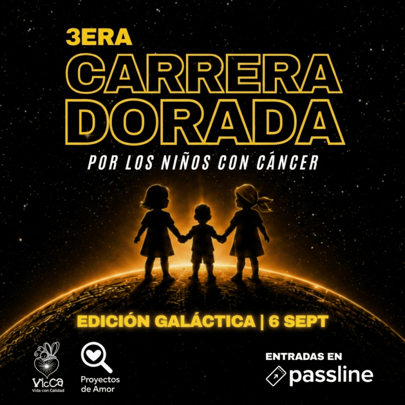 CARRERA DORADA Por los niños con cáncer - edición Galáctica