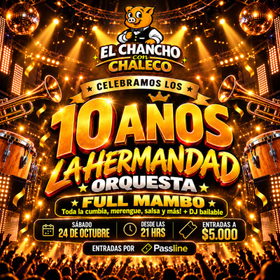 🎉 ¡CELEBRAMOS 10 AÑOS DE LA HERMANDAD ORQUESTA! 🎉