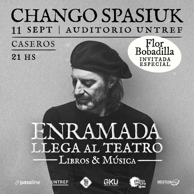 Chango Spasiuk - Enramada. En Auditorio Caseros II. UNTREF