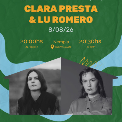 CICLO IDA Y VUELTA - CLARA PRESTA & LUCÍA ROMERO