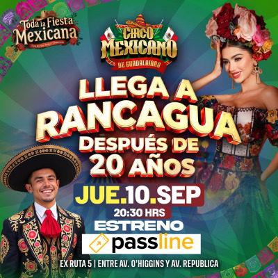 CIRCO MEXICANO GUADALAJARA EN RANCAGUA