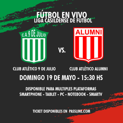 Club Atlético 9 de Julio vs Club Atlético Alumni - LCF 2024