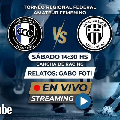 Club Ciudad Olavarria vs Almuni de Azul - TORNEO FEDERAL AMATEUR FEMENINO PRIMERA