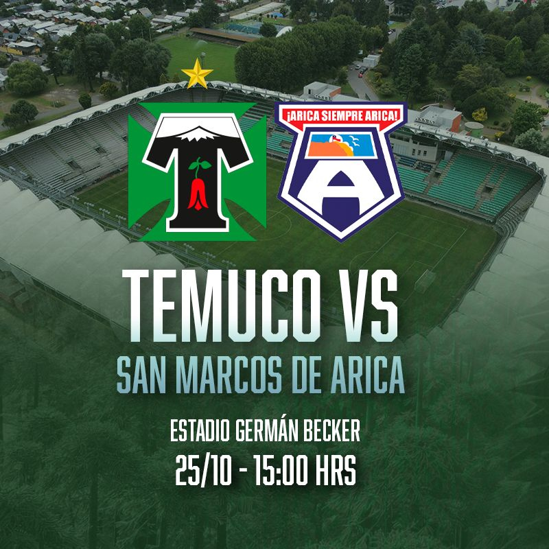 Club Deportes Temuco vs San Marcos de Arica