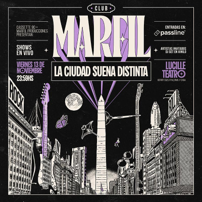 Club Marfil en Teatro Lucille