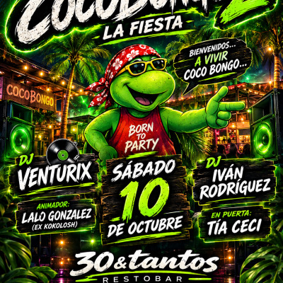 Afiche de COCO BONGO LA FIESTA 2