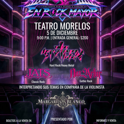 Concierto para Piano y Violin: EN ROCK MAYOR