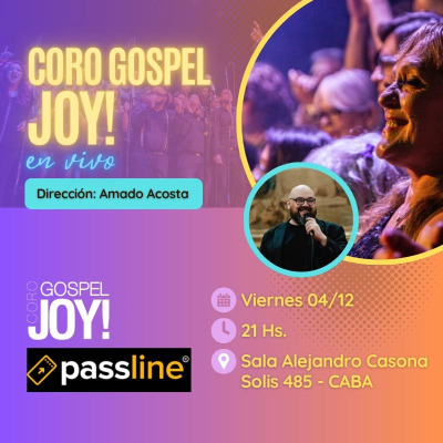 CORO GOSPEL JOY EN VIVO 2027