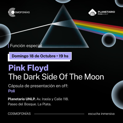 COSMOFONÍAS: Domingo THE DARK SIDE OF THE MOON - Pink Floyd
