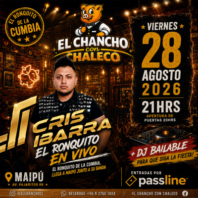 🔥🎶 ¡ CRIS IBARRA, EL RONQUITO DE LA CUMBIA! 🎶🔥