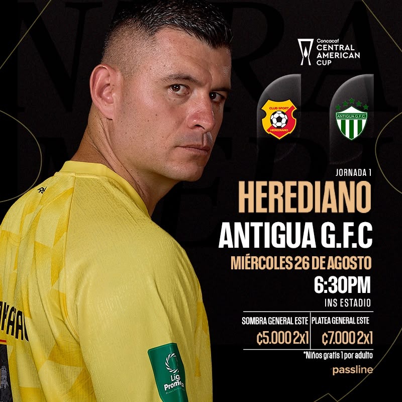 CS Herediano vs Antigua, G. F. C. | Copa Centroamericana de Concacaf