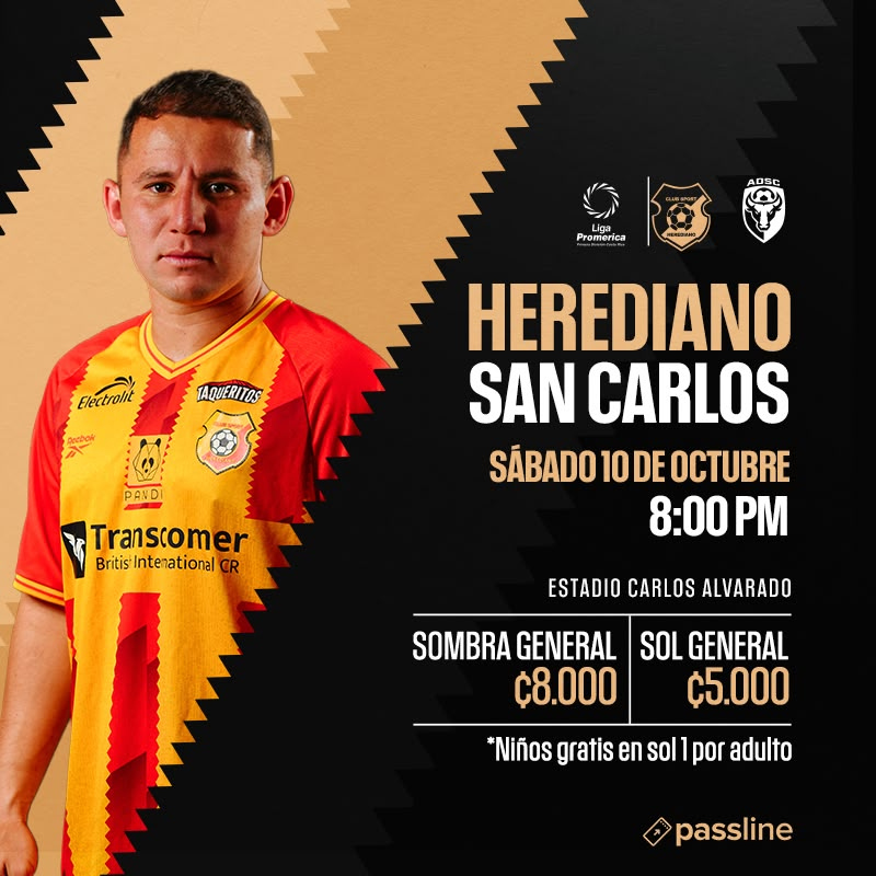CS Herediano vs Asociación Deportiva San Carlos | Jornada 10 Apertura 2026