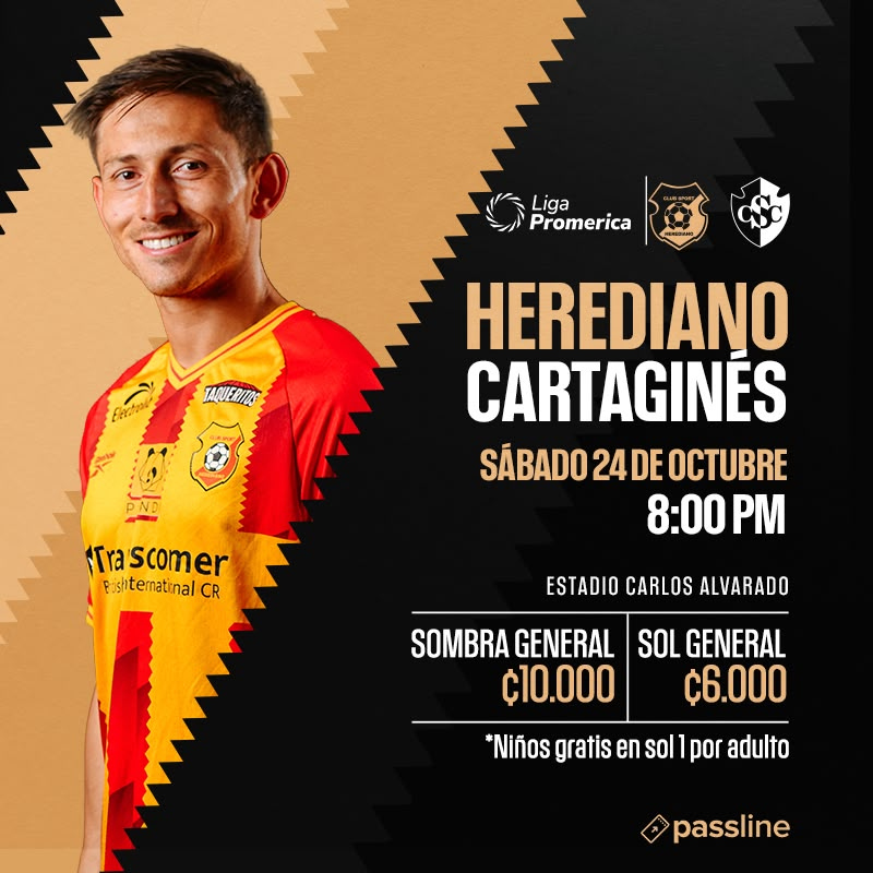 CS Herediano vs Cartaginés | Jornada 13 del Torneo Apertura 2026