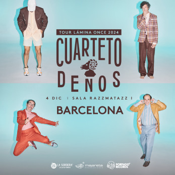 Passline - Cuarteto De Nos - Barcelona - Cierre Tour Lamina Once 2024