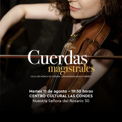 Cuerdas Magistrales. Ciclo de Música de Cámara. Concierto de violín y guitarra